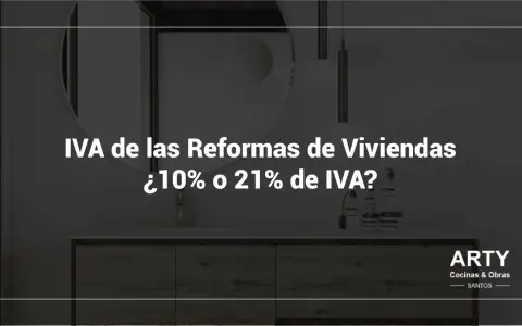El IVA de las obras de reforma de viviendas: ¿10% o 21%? Imagen de un baño moderno.