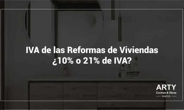 El IVA de las obras de reforma de viviendas: ¿10% o 21%? Imagen de un baño moderno.